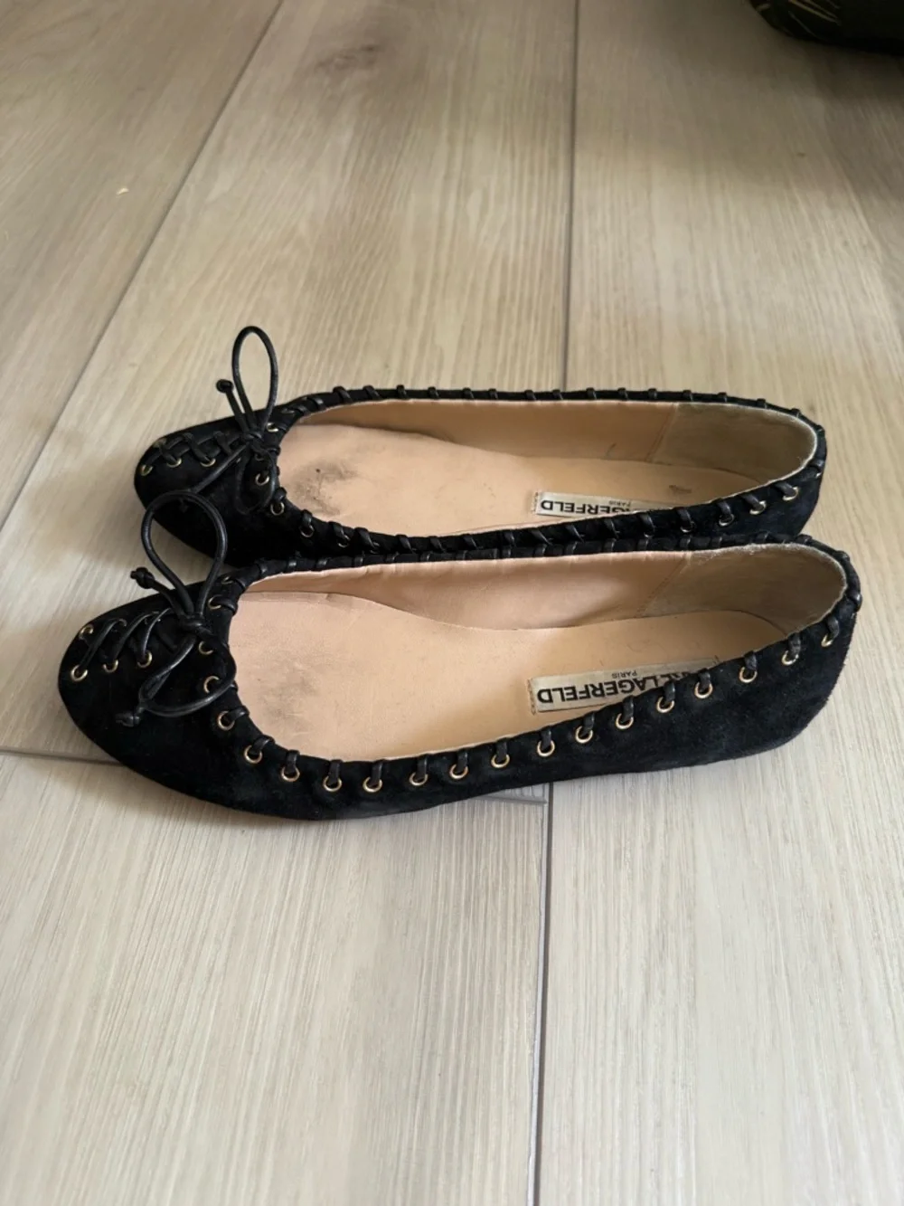 Karl Lagerfeld Ballet Flats Size 7.5